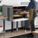 Cooking Performance Group FECD-100-D Single Deck Standard Depth Full Size Electric Convection Oven - 240V, 1 Phase, 11.9 kW