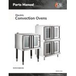 Cooking Performance Group FECD-100-D Single Deck Standard Depth Full Size Electric Convection Oven - 240V, 1 Phase, 11.9 kW