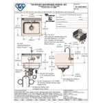 T&S ChekPoint EC-3105-4W-S 17 3/8 T&S ChekPoint EC-3105-4W-S 17 3/8