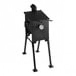 Backyard Pro BP4GEFS 4 Gallon Steel Liquid Propane Stationary Outdoor Deep Fryer - 90,000 BTU