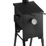 Backyard Pro BP4GEFS 4 Gallon Steel Liquid Propane Stationary Outdoor Deep Fryer - 90,000 BTU