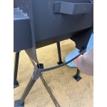 Backyard Pro BP4GEFS 4 Gallon Steel Liquid Propane Stationary Outdoor Deep Fryer - 90,000 BTU