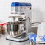 Vollrath 40755 7 Qt. Bowl Lift Countertop Mixer with Guard & Standard Accessories - 120V, 1/3 hp