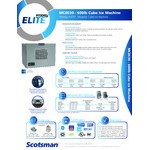 Scotsman MC0630SR-32 Prodigy Elite® Series 30 Scotsman MC0630SR-32 Prodigy Elite® Series 30