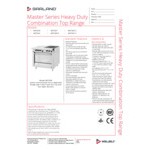 Garland MST54S-E LP Master Sentry Series Liquid Propane 2 Burner 34 Garland MST54S-E LP Master Sentry Series Liquid Propane 2 Burner 34