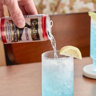 Goslings Finest Tropical Tonic Water 7.5 fl. oz. Can - 24/Case