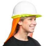 Cordova Orange 2 Tone High Visibility Neck Shade with Reflective Tape