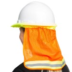 Cordova Orange 2 Tone High Visibility Neck Shade with Reflective Tape