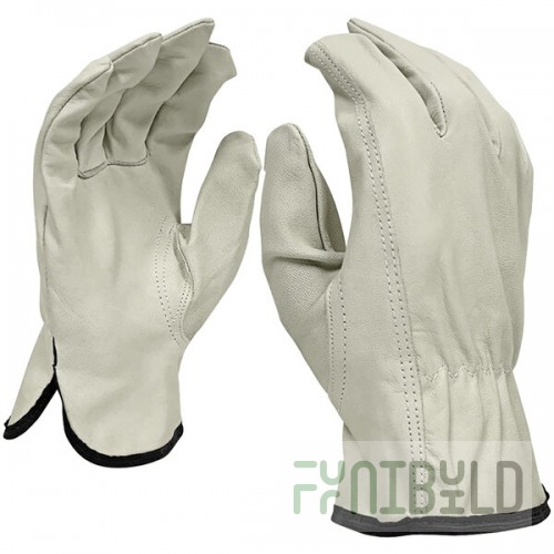 Cordova Economy Grain Goatskin Driver's Gloves with Keystone Thumbs - Medium - Pair