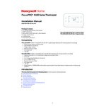 Honeywell Home FocusPRO N100 Non-Programmable 1H / 1C Digital Thermostat TH1110U4000/U - 24V