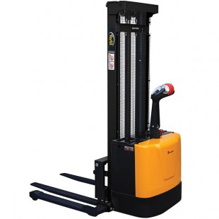 Vestil 2,000 lb. Powered Fork Lift Stacker with 8