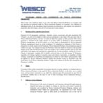 Wesco Industrial Products 261,100 24