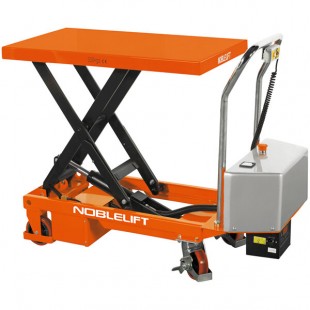 Noblelift Electric Mobile Single Scissor Lift Table with 19 11/16