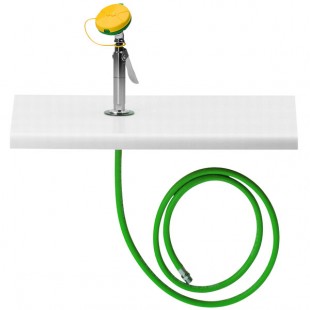 T&S EW-8904 Counter Mounted Squeeze Lever Eyewash Unit T&S EW-8904 Counter Mounted Squeeze Lever Eyewash Unit