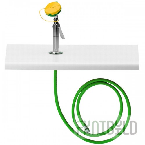 T&S EW-8904 Counter Mounted Squeeze Lever Eyewash Unit
