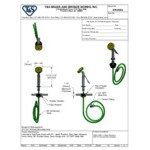 T&S EW-8904 Counter Mounted Squeeze Lever Eyewash Unit T&S EW-8904 Counter Mounted Squeeze Lever Eyewash Unit