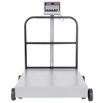 Tor Rey EQM-400/800 800 lb. Digital Receiving Bench Scale with Tower Display, Legal for Trade