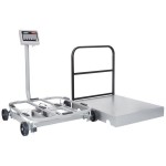Tor Rey EQM-400/800 800 lb. Digital Receiving Bench Scale with Tower Display, Legal for Trade