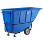 Lavex 1 Cubic Yard Blue Towable Heavy-Duty Tilt Truck / Trash Cart (2,100 lb. Capacity) Lavex 1 Cubic Yard Blue Towable Heavy-Duty Tilt Truck / Trash Cart (2,100 lb. Capacity)