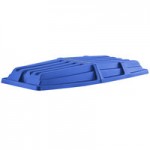 Lavex 1 Cubic Yard Blue Towable Heavy-Duty Tilt Truck / Trash Cart (2,100 lb. Capacity) Lavex 1 Cubic Yard Blue Towable Heavy-Duty Tilt Truck / Trash Cart (2,100 lb. Capacity)