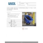 Lavex 1 Cubic Yard Blue Towable Heavy-Duty Tilt Truck / Trash Cart (2,100 lb. Capacity) Lavex 1 Cubic Yard Blue Towable Heavy-Duty Tilt Truck / Trash Cart (2,100 lb. Capacity)