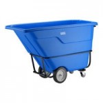 Lavex 1 Cubic Yard Blue Towable Heavy-Duty Tilt Truck / Trash Cart (2,100 lb. Capacity) Lavex 1 Cubic Yard Blue Towable Heavy-Duty Tilt Truck / Trash Cart (2,100 lb. Capacity)