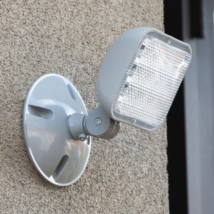 Lavex Outdoor / Indoor Single Head Remote LED Emergency Light - 1.2 Watt, 3.6V - 9.6V Compatibility Lavex Outdoor / Indoor Single Head Remote LED Emergency Light - 1.2 Watt, 3.6V - 9.6V Compatibility