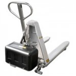 Wesco Industrial Products 2,200 lb. Electric High Lift Pallet Truck with 21 Wesco Industrial Products 2,200 lb. Electric High Lift Pallet Truck with 21