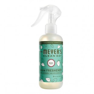 Mrs. Meyer's Clean Day 692720 8 fl. oz. Basil Air Freshener Deodorizer Spray - 6/Case