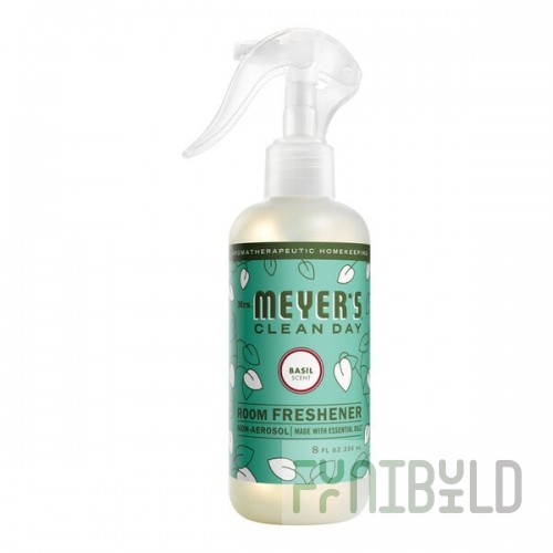 Mrs. Meyer's Clean Day 692720 8 fl. oz. Basil Air Freshener Deodorizer Spray - 6/Case