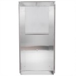 Bobrick B-369 ClassicSeries Recessed Paper Towel Dispenser / Waste Receptacle