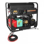 Mi-T-M HS Series HS-3006-0MDK Diesel-Fired Hot Water Pressure Washer with Kubota Engine - 3,000 PSI; 5.6 GPM