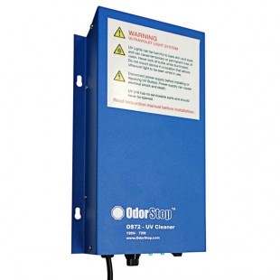 OdorStop OS7212 72 Watt UV Air Purifier with (2) 12