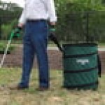 Unger NB300 Nifty Nabber Green 40 Gallon Portable Garbage Can Unger NB300 Nifty Nabber Green 40 Gallon Portable Garbage Can