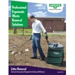 Unger NB300 Nifty Nabber Green 40 Gallon Portable Garbage Can Unger NB300 Nifty Nabber Green 40 Gallon Portable Garbage Can