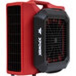 XPOWER PL-700A-Red 3-Speed Low Profile Air Mover with GFCI Power Outlets - 1/3 hp XPOWER PL-700A-Red 3-Speed Low Profile Air Mover with GFCI Power Outlets - 1/3 hp