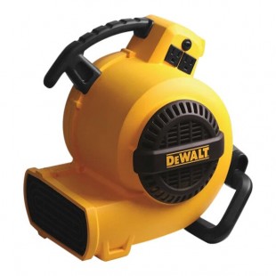 DeWalt DXAM-2260 Yellow / Black 3-Speed Compact Air Mover / Dryer with 2 Power Outlets - 600 CFM, 120V