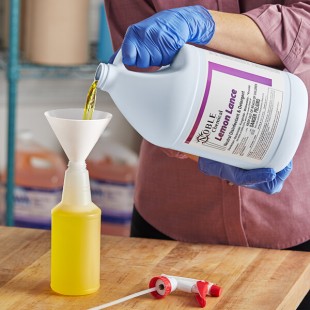 Noble Chemical 1 Gallon / 128 oz. Lemon Lance Lemon Concentrated Disinfectant & Detergent Cleaner Noble Chemical 1 Gallon / 128 oz. Lemon Lance Lemon Concentrated Disinfectant & Detergent Cleaner