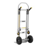 Gorilla 1,000 lb. Convertible Aluminum Hand Truck / Cart with (2) 10 Gorilla 1,000 lb. Convertible Aluminum Hand Truck / Cart with (2) 10