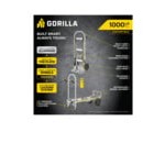 Gorilla 1,000 lb. Convertible Aluminum Hand Truck / Cart with (2) 10 Gorilla 1,000 lb. Convertible Aluminum Hand Truck / Cart with (2) 10