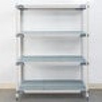 Metro X556GX3 MetroMax i 4-Shelf Polymer Shelving Unit - 24 Metro X556GX3 MetroMax i 4-Shelf Polymer Shelving Unit - 24