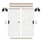 Metro X556GX3 MetroMax i 4-Shelf Polymer Shelving Unit - 24 Metro X556GX3 MetroMax i 4-Shelf Polymer Shelving Unit - 24