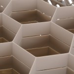 Vollrath TR18JJJJ Traex® Rack Max Full-Size Beige 12-Compartment 9 7/16