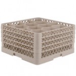 Vollrath TR18JJJJ Traex® Rack Max Full-Size Beige 12-Compartment 9 7/16