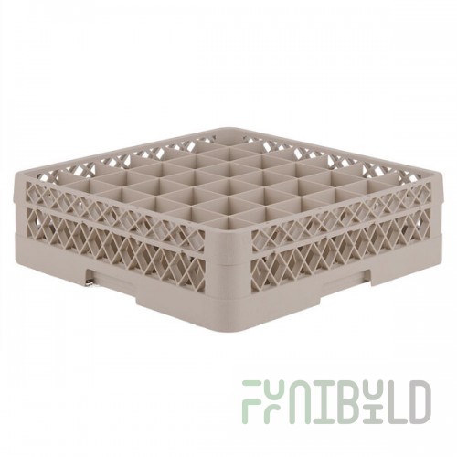 Vollrath TR7C Traex® Full-Size Beige 36-Compartment 4 13/16