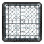 Noble Warewashing 9-Compartment Gray Full-Size Glass Rack with 2 Black Extenders Noble Warewashing 9-Compartment Gray Full-Size Glass Rack with 2 Black Extenders