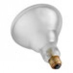 Satco S4885 250 Watt Clear Heat Shatterproof Finish Rough Service Incandescent Light Bulb, 120V (R40) Satco S4885 250 Watt Clear Heat Shatterproof Finish Rough Service Incandescent Light Bulb, 120V (R40)