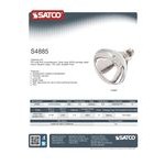 Satco S4885 250 Watt Clear Heat Shatterproof Finish Rough Service Incandescent Light Bulb, 120V (R40) Satco S4885 250 Watt Clear Heat Shatterproof Finish Rough Service Incandescent Light Bulb, 120V (R40)