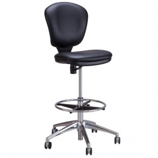 Safco 3442BV Metro Black Vinyl Swivel Chair with Extended Height Safco 3442BV Metro Black Vinyl Swivel Chair with Extended Height
