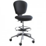 Safco 3442BV Metro Black Vinyl Swivel Chair with Extended Height Safco 3442BV Metro Black Vinyl Swivel Chair with Extended Height
